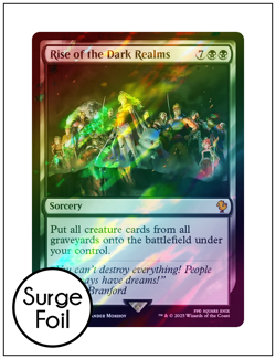 1x Rise of the Dark Realms, Surge Foil, Final Fantasy, Magic MTG NM - Image 1
