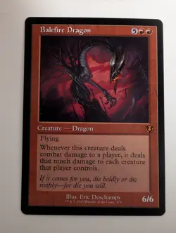 MTG - Balefire Dragon - INR - M - Retro Frame - 479 - Image 1
