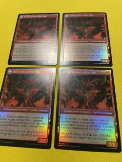 Fable of the Mirror-Breaker Kamigawa: Neon Dynasty Foil x4 (Four) MTG - Image 3