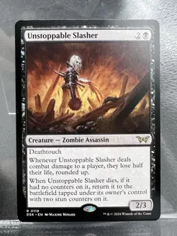 Unstoppable Slasher (0119) Duskmourn: House of Horror Regular - Image 1