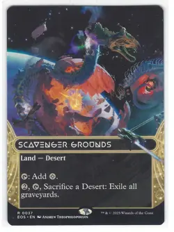 Scavenger Grounds | Borderless | NM | MTG | 0037 | Rare | EOS - Image 1