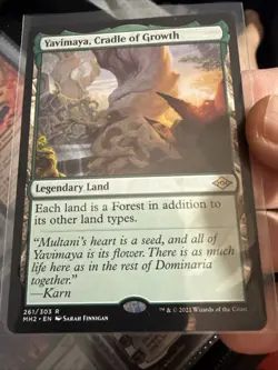 Yavimaya, Cradle of Growth Modern Horizons 2 Regular 261/303 (195) - Image 1