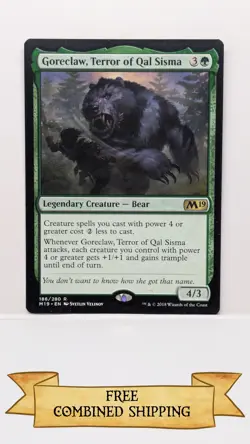 Goreclaw, Terror of Qal Sisma Core Set 2019 Regular - Image 1