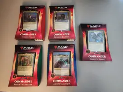 Magic the Gathering - Ikoria (2020) Set Of 5 Commander Decks 630509943586 - Image 1