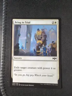 MTG - Bring To Trial - Free P+P - Image 1