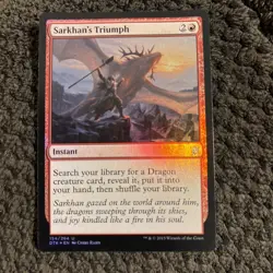 Sarkhan's Triumph - Foil - Light Play - MTG - 154/264 - Image 1