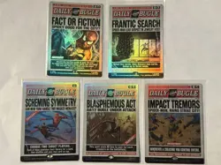 SECRET LAIR X MARVEL'S SPIDER-MAN: DAILY BUGLE BREAKING NEWS Rainbow Foil *open* - Image 1