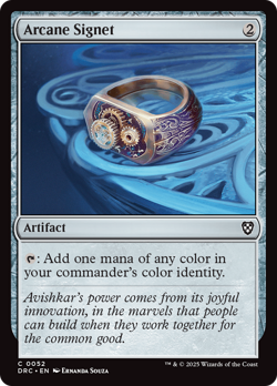 Arcane Signet (0052) [Aetherdrift Commander] Magic MTG - Image 1