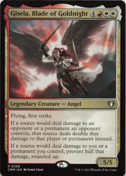Gisela, Blade of Goldnight R Commander Masters 338 NM MTG - Image 1