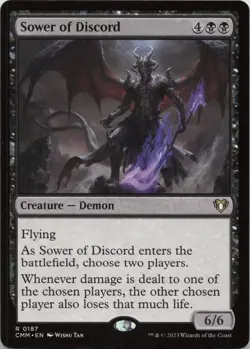 Sower of Discord R Commander Masters 187 NM MTG - Image 1