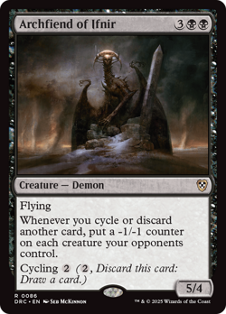Archfiend of Ifnir [Aetherdrift Commander] Magic MTG - Image 1