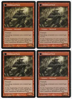Instigator Gang Wildblood Pack x4 4x 2011 Innistrad PLAYSET Creature MTG LP AZA - Image 2