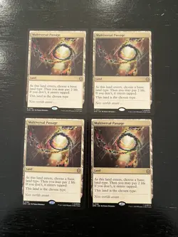 Multiversal Passage X4X NM/M Marvel’s Spider-Man SPM Magic Gathering MTG - Image 1