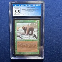 MTG BETA Grizzly Bears CGC 8.5 Quad++ (9 surface and edges) 1993 - Image 1