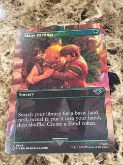 MANY PAIRINGS Magic MTG Lord of the Rings LOTR Borderless Foil - Image 1