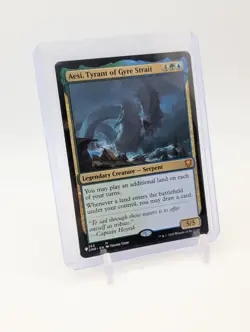 MTG - Aesi, Tyrant of Gyre Strait - Regular Mythic #365 - The List NM - Image 1