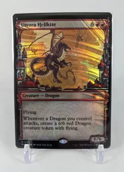 Utvara Hellkite - MTG Secret Lair [Halo Foil] SLD #1273 UNPLAYED - Image 1