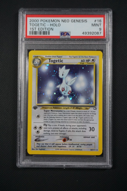 Pokemon 1st Edition Neo Genesis Togetic Holo #16 - PSA 9 - Image 1