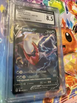 Pokemon SWSH Astral Radiance Darkrai v 2022 CGC Grade 8.5 NM/Mint - Image 1