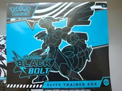 POKEMON TCG SCARLET & VIOLET BLACK BOLT ETB ELITE TRAINER & Booster Bundle +5 Pk - Image 2