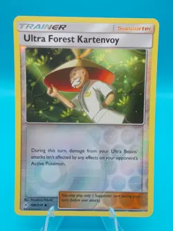 Ultra Forest Kartenvoy 188/214 Sm-Unbroken Bonds Pokemon TCG Reverse Holo NM/M - Image 1