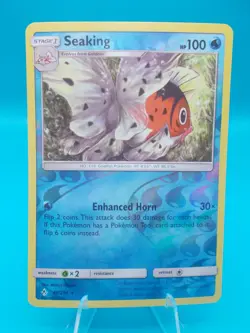 Seaking 49/214 S&M Unbroken Bonds Pokemon TCG Reverse Holo Near Mint/Mint - Image 1
