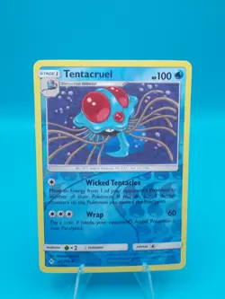 Tentacruel 41/214 S&M Unbroken Bonds Pokemon TCG Reverse Holo Lightly Played - Image 1