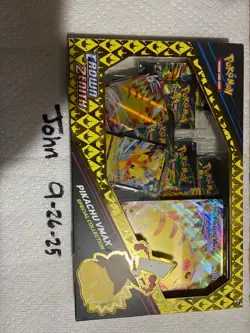 Pokemon TCG Sword & Shield Game Crown Zenith Pikachu VMAX Special Collection Box 820650851889 - Image 1