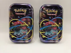 🌟 [Lot of 2] Pokemon TCG Mega Evolution Mini Tins NEW SEALED - Image 1