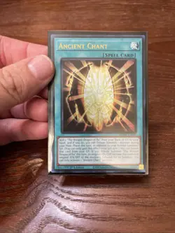 Yu-Gi-Oh! Ancient Chant MZMI-EN069 Ultra Rare 1st Edition NM - Image 1