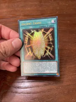 Yu-Gi-Oh! Ancient Chant MZMI-EN069 Ultra Rare 1st Edition NM - Image 3