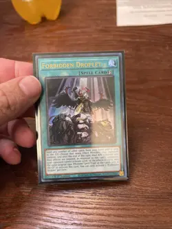 Yugioh Forbidden Droplet BLMM-EN171 Ultra Rare 1st Edition - Image 1