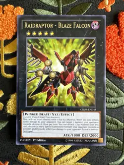 Raidraptor Blaze Falcon Rare CROS-EN048 1st Edition - Image 1