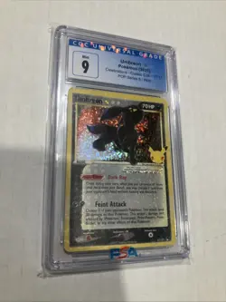 Umbreon star, Pokemon Celebrations-classic collection, graded card CGC 9 - Image 1