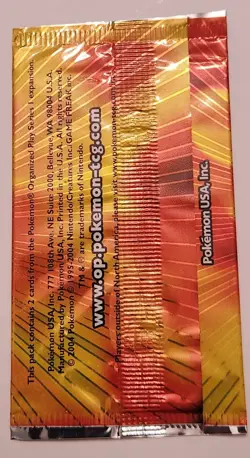 Pokemon POP Series 1 Booster Pack 2 Cards Factory Sealed, Brand New, Rare - Image 2