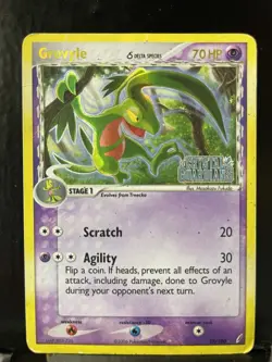Pokemon Cards: EX Crystal Guardians Reverse Holo: Grovyle 19/100 DMG - Image 1