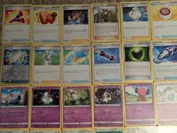 105 Assorted Pokemon Trading Card Game Cards, Including Holos, Trainers - Image 2
