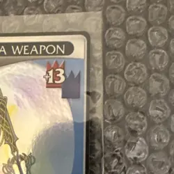 Tomy Kingdom Hearts Trading Card Game Ultima Weapon 48/91SR TCG Light & Darkness - Image 3