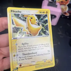 🔥 Pokemon Pikachu Black Star Promo 2003 Holo Rare Card Nintendo Eseries NM/LP - Image 4