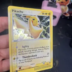 🔥 Pokemon Pikachu Black Star Promo 2003 Holo Rare Card Nintendo Eseries NM/LP - Image 5