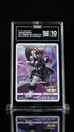 TAG 10 Pokemon Card Armored Mewtwo Promo 365/SM-P Japanese 2019 - Image 1
