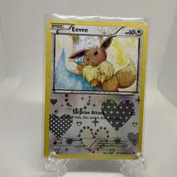 2013 Eevee Radiant Collection Pokemon Card #RC14 Authentic MP Eeveelution - Image 1