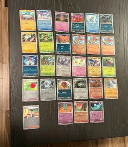 Black Bolt White Flare 28 Card Pokeball Master Ball Lot - English Pokemon TCG - Image 1
