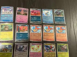 Black Bolt White Flare 28 Card Pokeball Master Ball Lot - English Pokemon TCG - Image 3