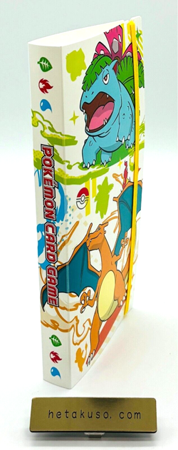Pokemon card storage file 151 Venusaur Charizard Blastoise Holds 80 Japan - Image 3