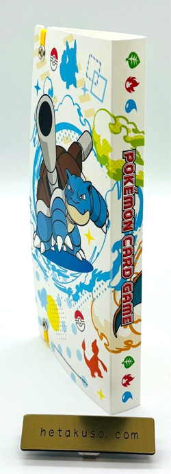 Pokemon card storage file 151 Venusaur Charizard Blastoise Holds 80 Japan - Image 4