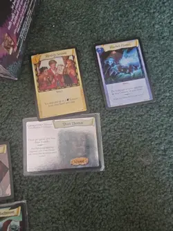 Lot - 200+ Harry Potter TCG Cards 3 Foils 3 Promos, Draco Malfoy - Image 2
