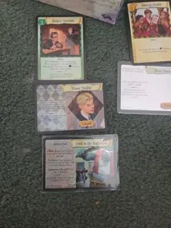 Lot - 200+ Harry Potter TCG Cards 3 Foils 3 Promos, Draco Malfoy - Image 3