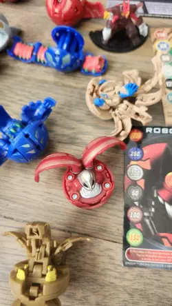 Bakugan Battle Brawlers Lot 19+ Collection As Is With 40+ Cards & Rulebook - Image 5