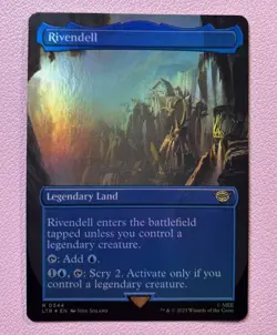 MTG Rivendell The Lord Of The Rings: Tales Of Middle-Earth Rare FOIL 0344 - Image 1